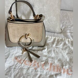 Chloé Mini Joan Leather Crossbody Bag